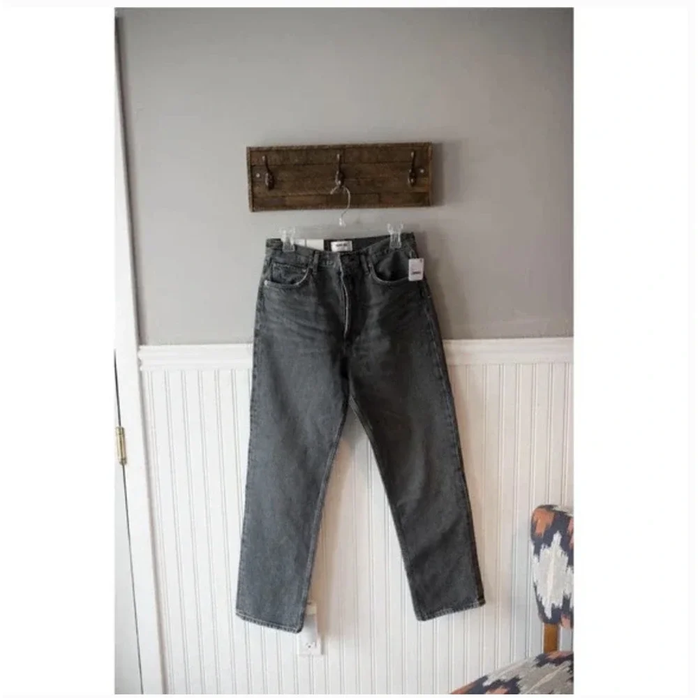 AGOLDE 90'S PINCH WAIST HIGH RISE STRAIGHT UNDERGROUND 23